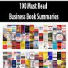 100 Must Read Business Book Summaries