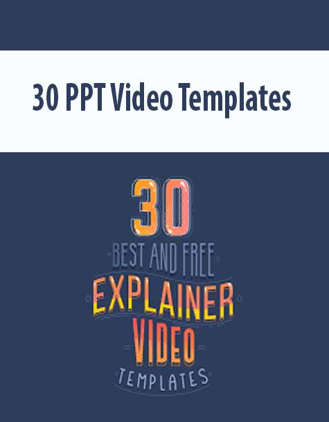 30 PPT Video Templates