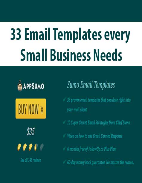 33 Email Templates every Small Business Needs