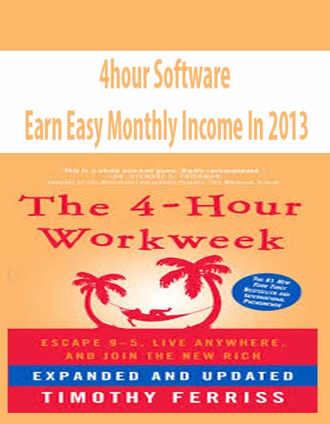 4hour Software – Earn Easy Monthly Income In 2013