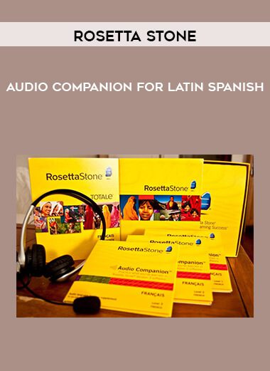 Rosetta Stone – Audio Companion for Latin Spanish