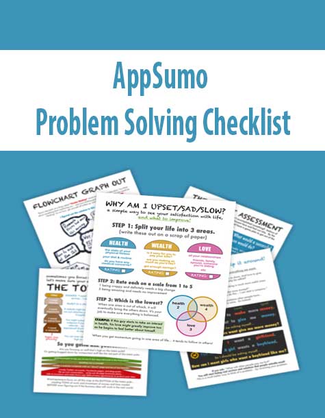 AppSumo – Problem Solving Checklist