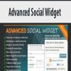 Advanced Social Widget