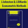 J.Johnston & J.DiNardo – Econometric Methods