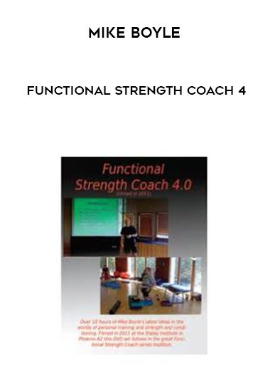 Mike Boyle – Functional Strength Coach 4