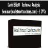 David Elliott - Technical Analysis Seminar (wallstreetteachers.com) – 3 DVDs