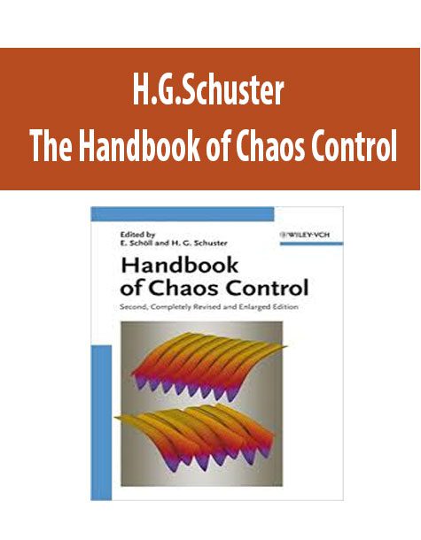 H.G.Schuster – The Handbook of Chaos Control