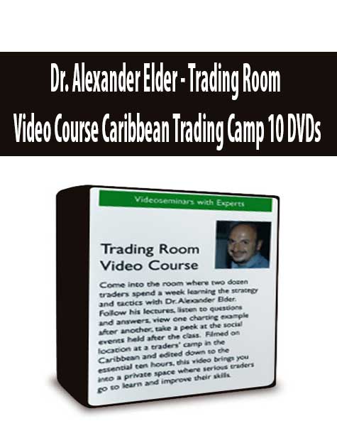 Dr. Alexander Elder - Trading Room Video Course Caribbean Trading Camp 10 DVDs