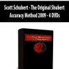 Scott Schubert - The Original Shubert Accuracy Method 2009 - 4 DVDs