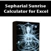 Sepharial Sunrise Calculator for Excel