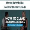 Christie Marie Sheldon – Clear Your Abundance Blocks