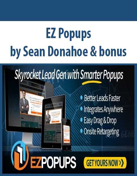 EZ Popups by Sean Donahoe & bonus