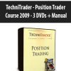 TechniTrader - Position Trader Course 2009 - 3 DVDs + Manual