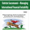 Fabrizio Saccomanni – Managing International Financial Instability