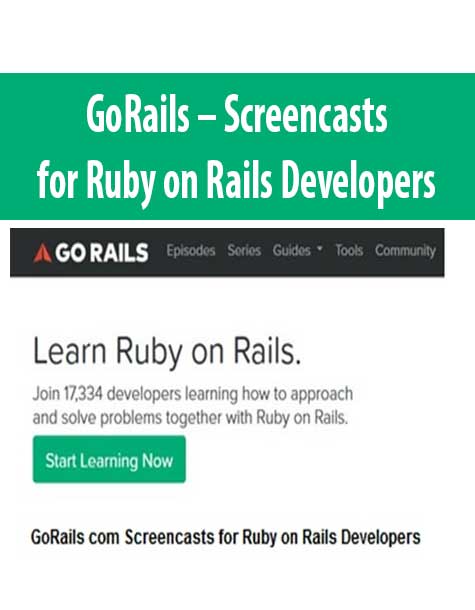 GoRails – Screencasts for Ruby on Rails Developers