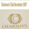 Chairman’s Club December-2007