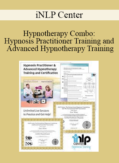 iNLP Center - Hypnotherapy Combo: Hypnosis Practitioner Training and Advanced Hypnotherapy Training