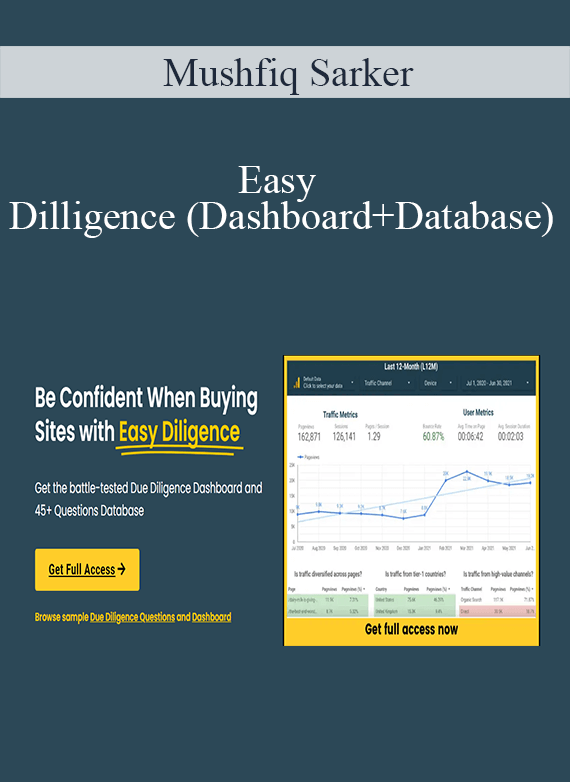 Mushfiq Sarker - Easy Dilligence (Dashboard+Database)