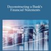 Silab Mohanty - Deconstructing a Bank's Financial Statements