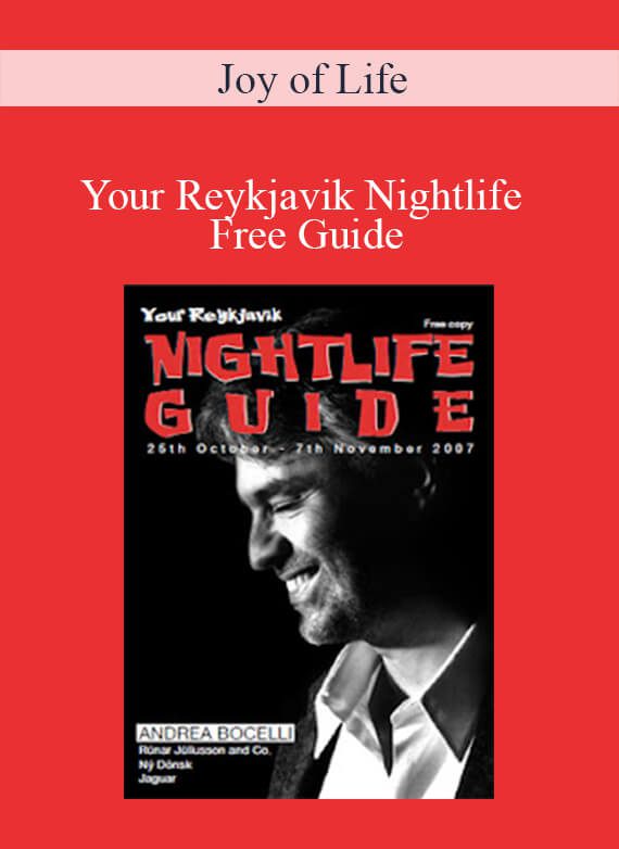 Joy of Life - Your Reykjavik Nightlife Free Guide