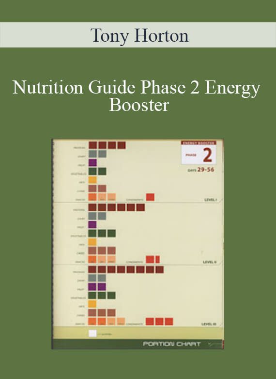 Tony Horton - Nutrition Guide Phase 2 Energy Booster