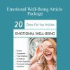 Berkeley Well-Being Institute - Emotional Well-Being Article Package