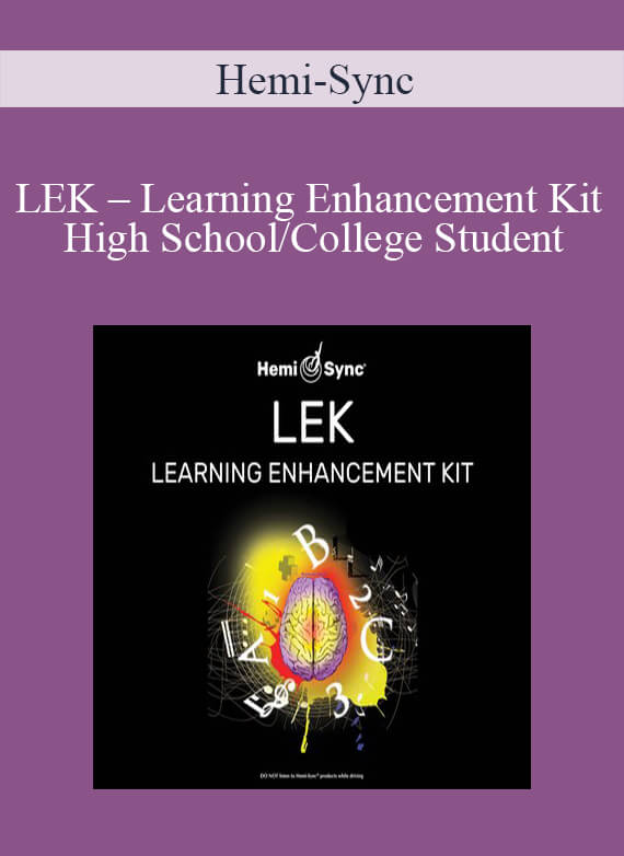 Hemi-Sync - LEK – Learning Enhancement Kit – High School College Student