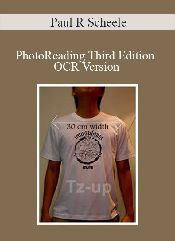 Paul R Scheele - PhotoReading Third Edition OCR Version