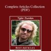 Tyler Durden - Complete Articles Collection (PDF)