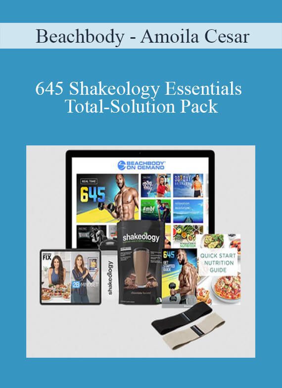 Beachbody - Amoila Cesar - 645 Shakeology Essentials Total-Solution Pack