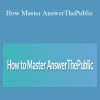 How Master AnswerThePublic