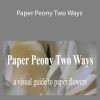 Amity Katharine Libby - Paper Peony Two Ways