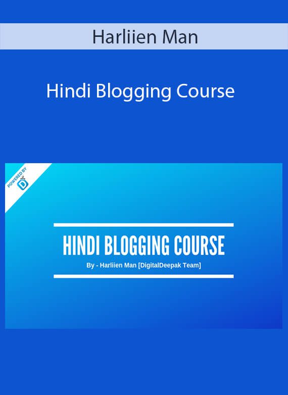 Harliien Man - Hindi Blogging Course