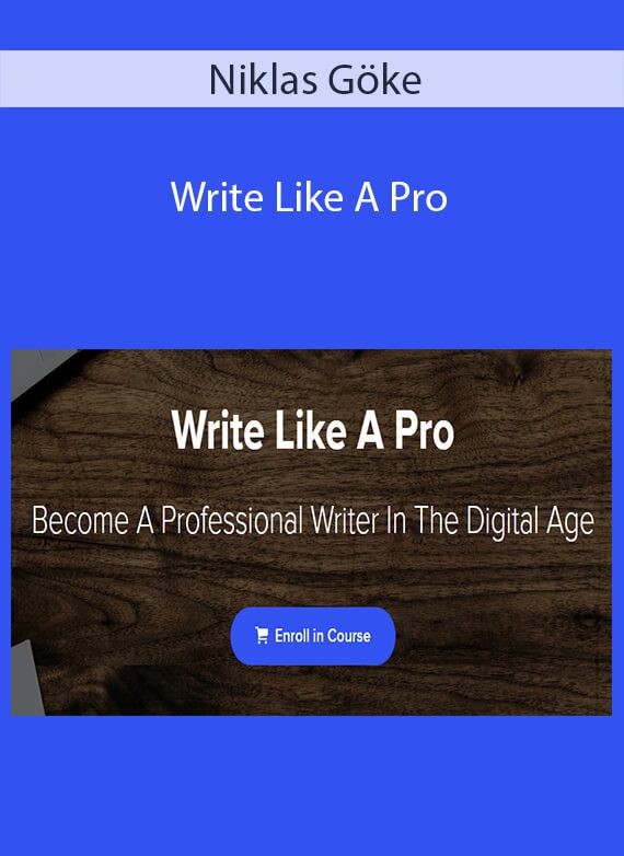 Niklas Göke - Write Like A Pro