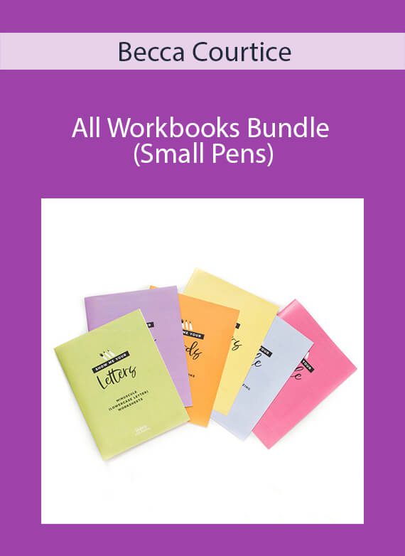 Becca Courtice - All Workbooks Bundle (Small Pens)