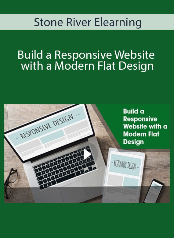 Stone River Elearning - Build a Responsive Website with a Modern Flat Design