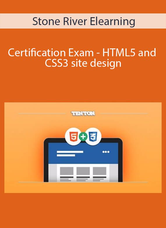 Stone River Elearning - Certification Exam - HTML5 and CSS3 site design