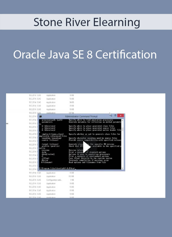 Stone River Elearning - Oracle Java SE 8 Certification