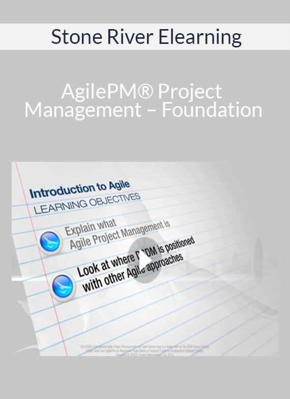 Stone River Elearning - AgilePM® Project Management – Foundation